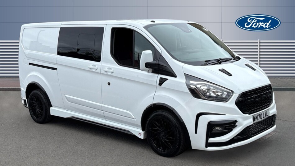 Ford Transit Custom 300 L2 Diesel Fwd 2.0 EcoBlue 170ps Low Roof D/Cab Limited Van Auto